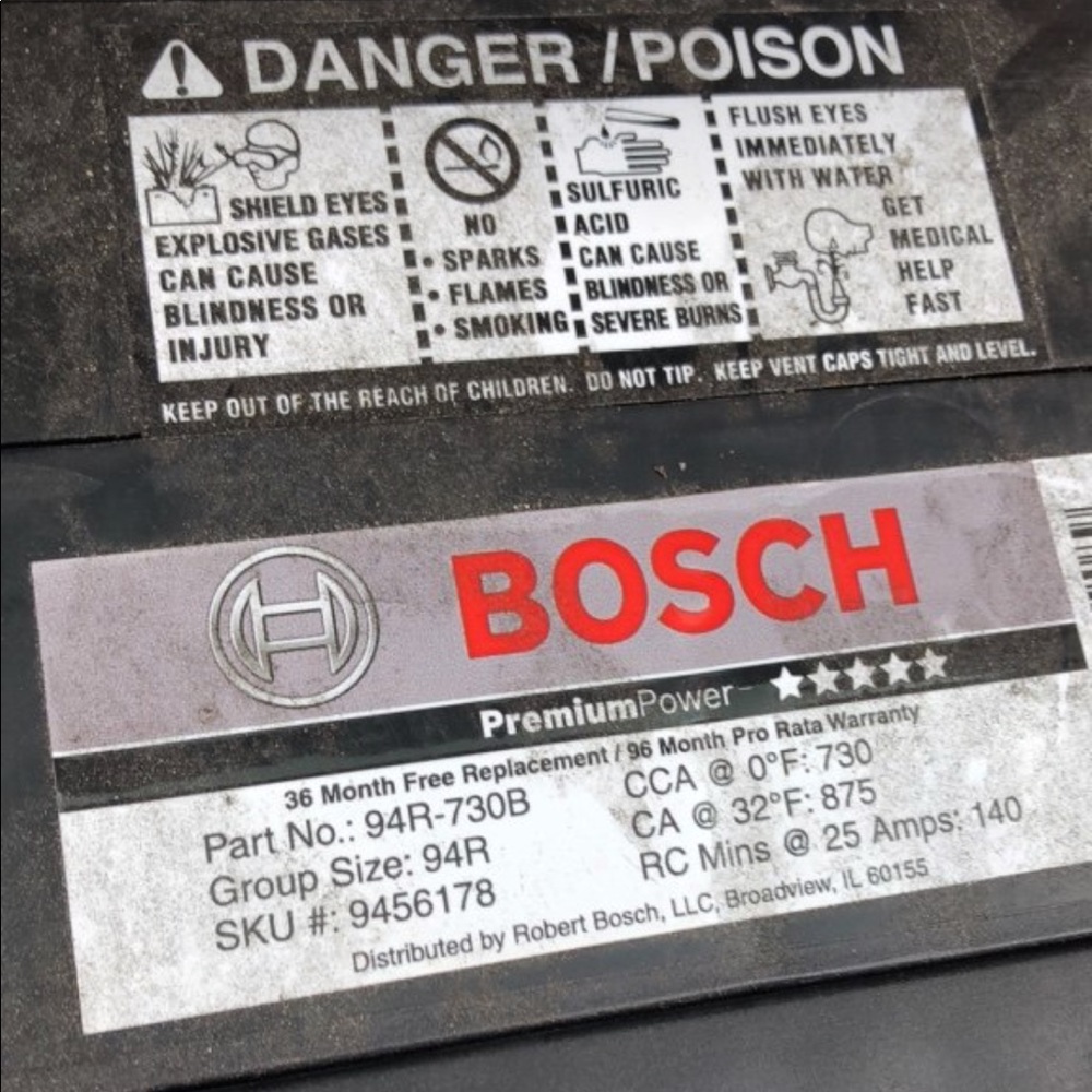 Bosch battery